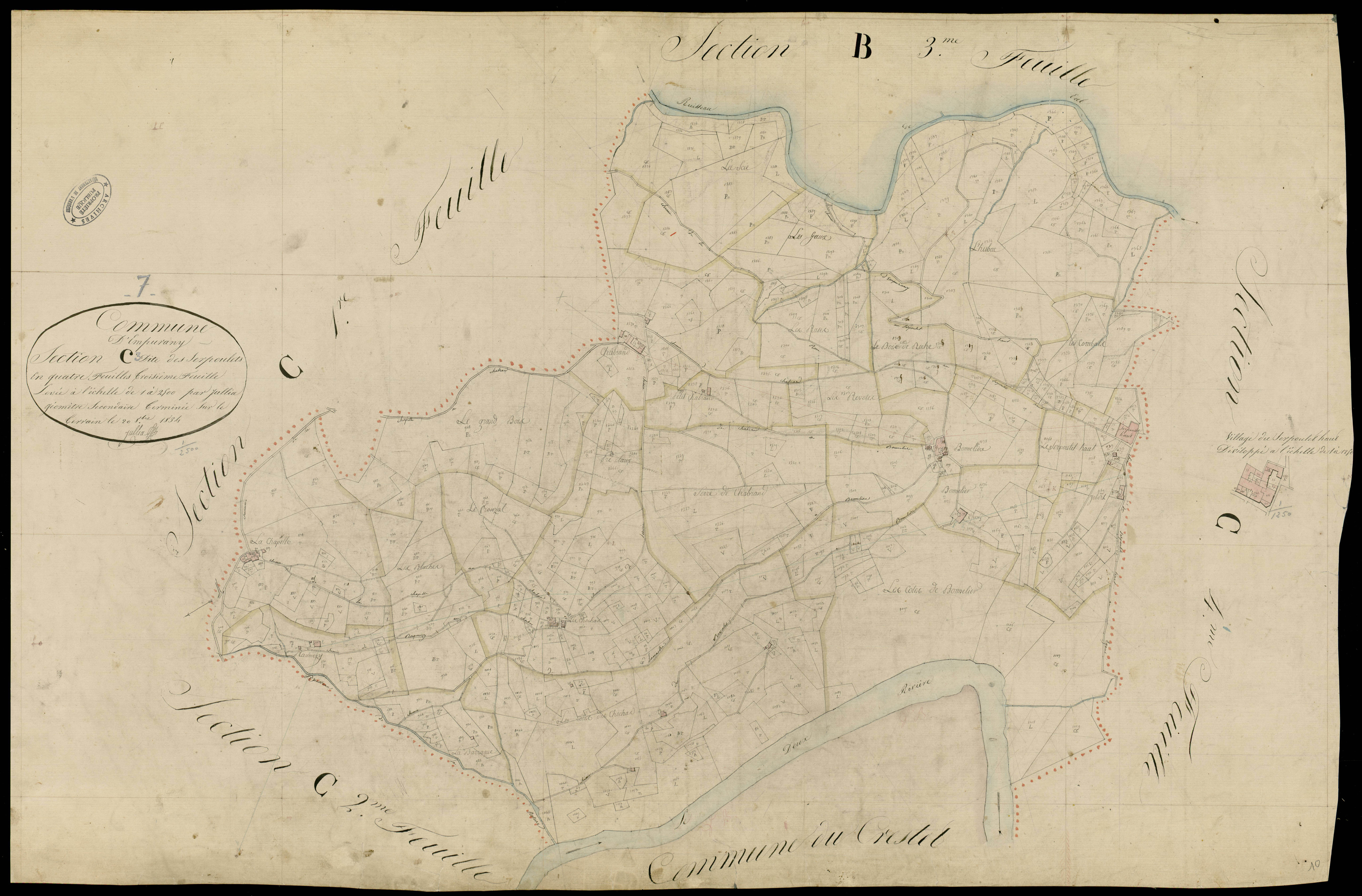 Empurany - Section C - Feuillet 3