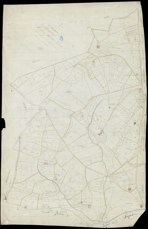 Étables - Section A - Feuillet 1