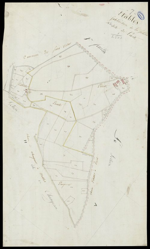 Étables - Section A - Feuillet 2