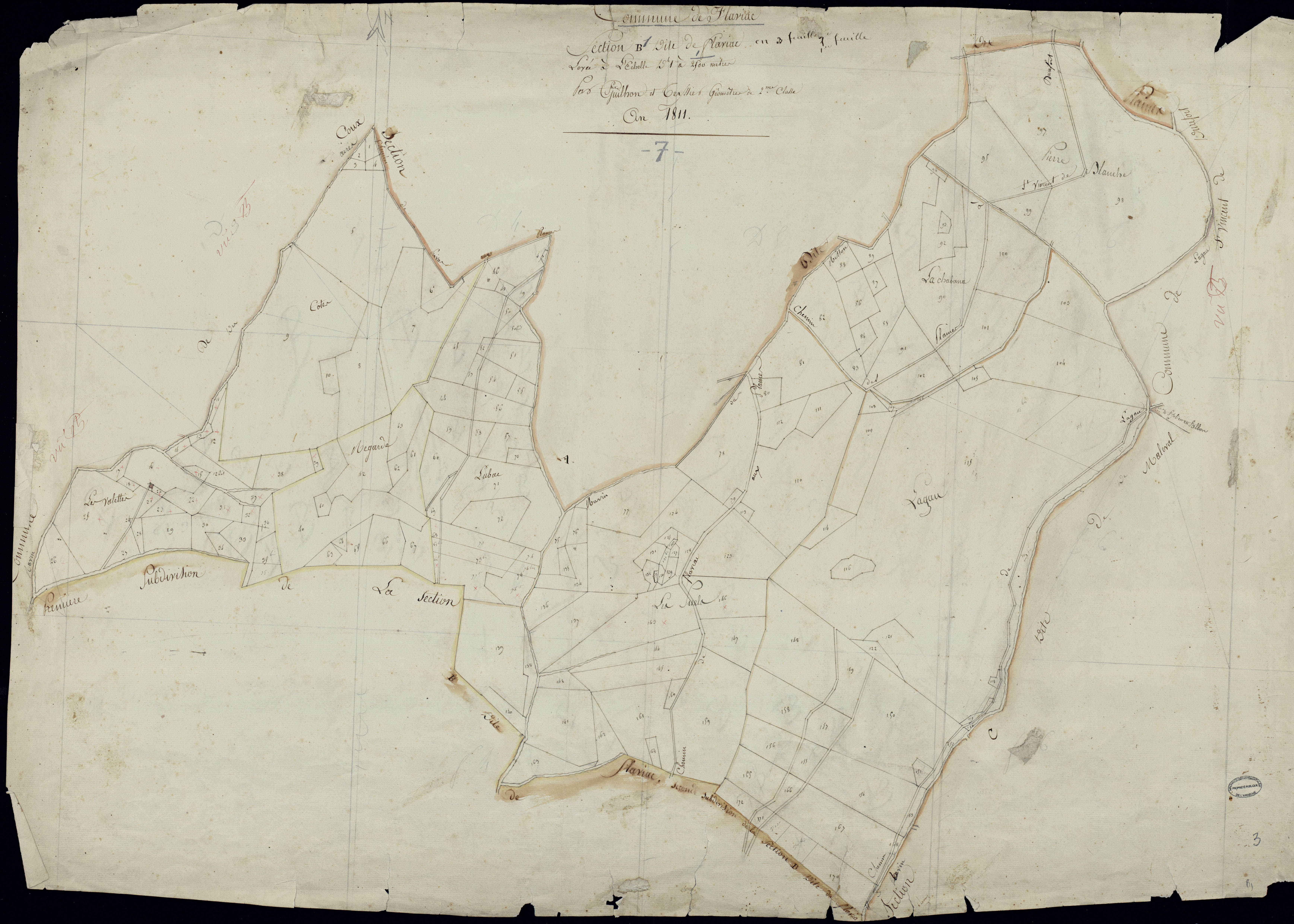 Flaviac - Section B - Feuillet 1