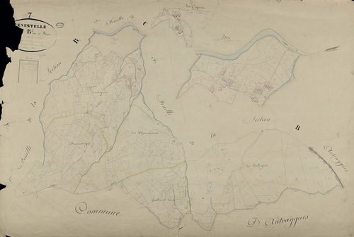 Genestelle - Section B - Feuillet 2