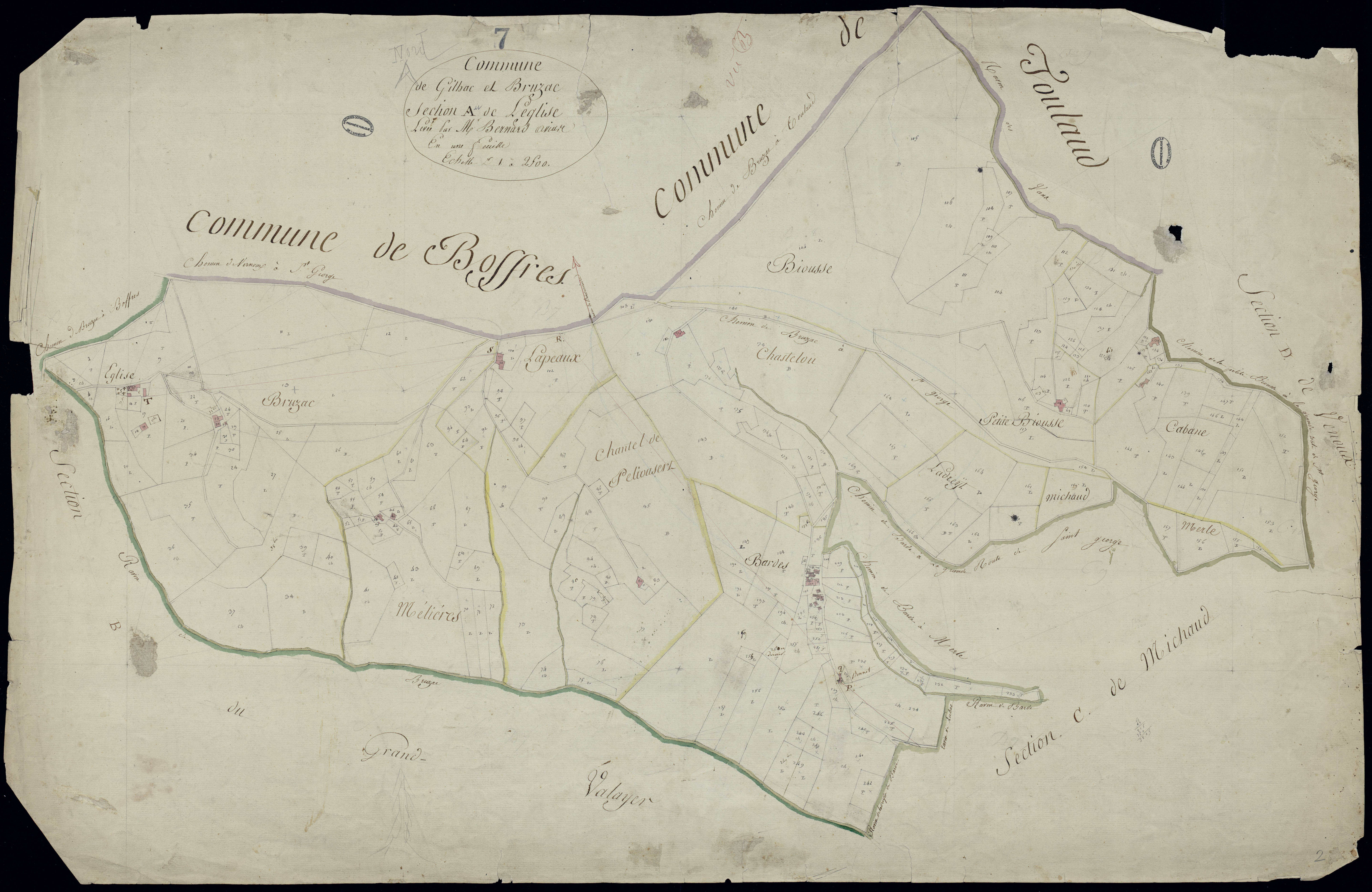 Gilhac-et-Bruzac - Section A