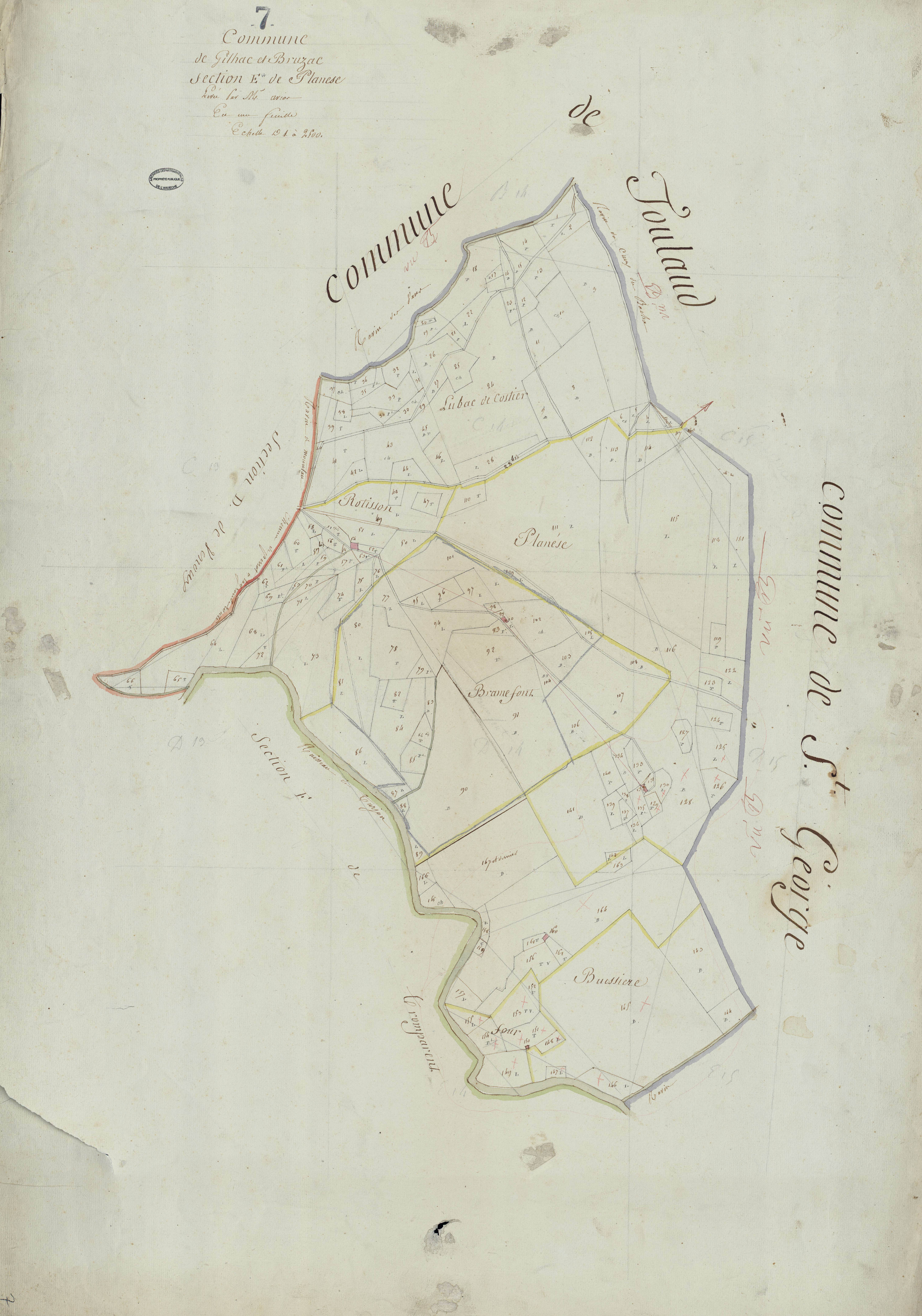 Gilhac-et-Bruzac - Section E
