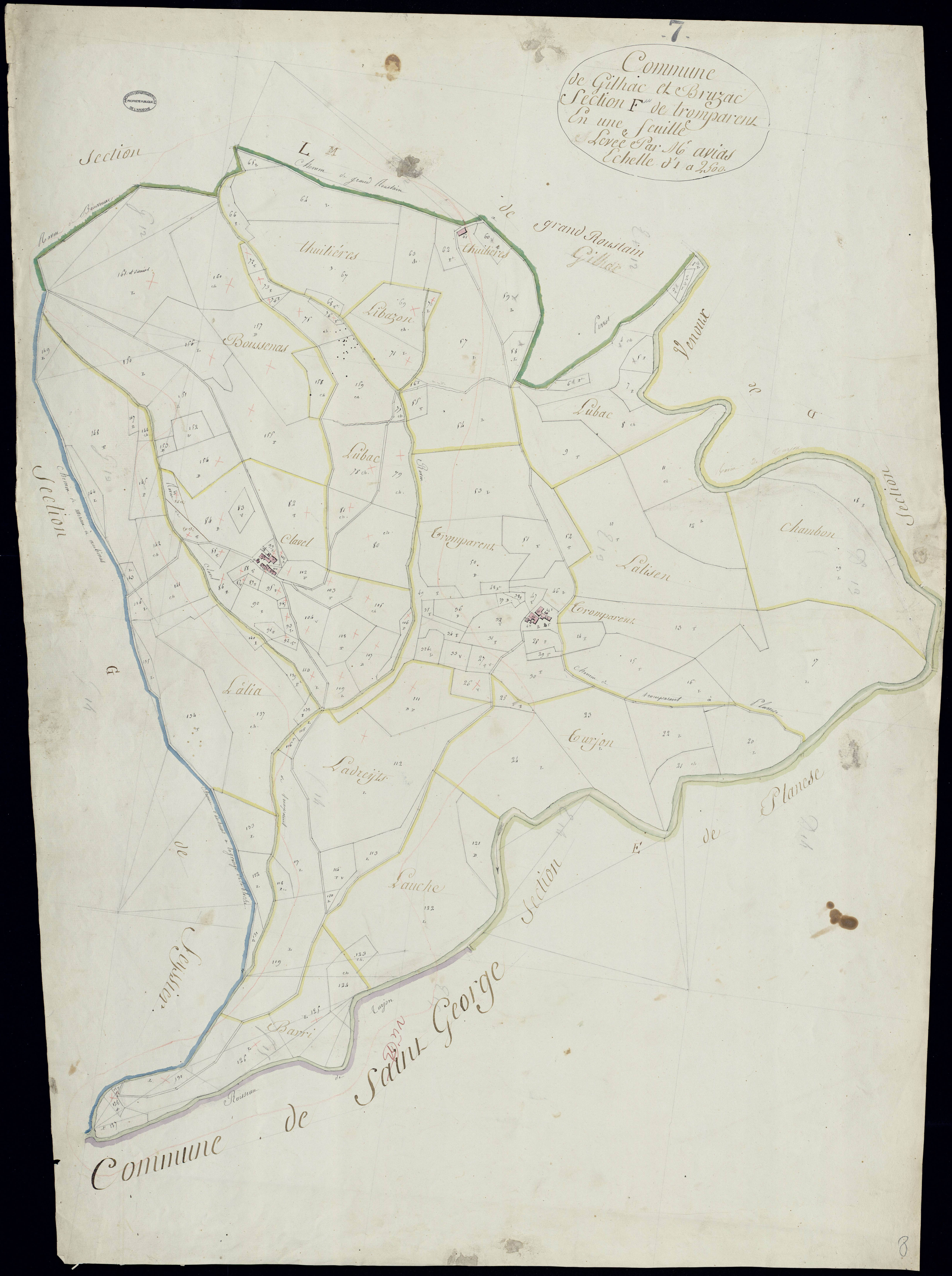 Gilhac-et-Bruzac - Section F