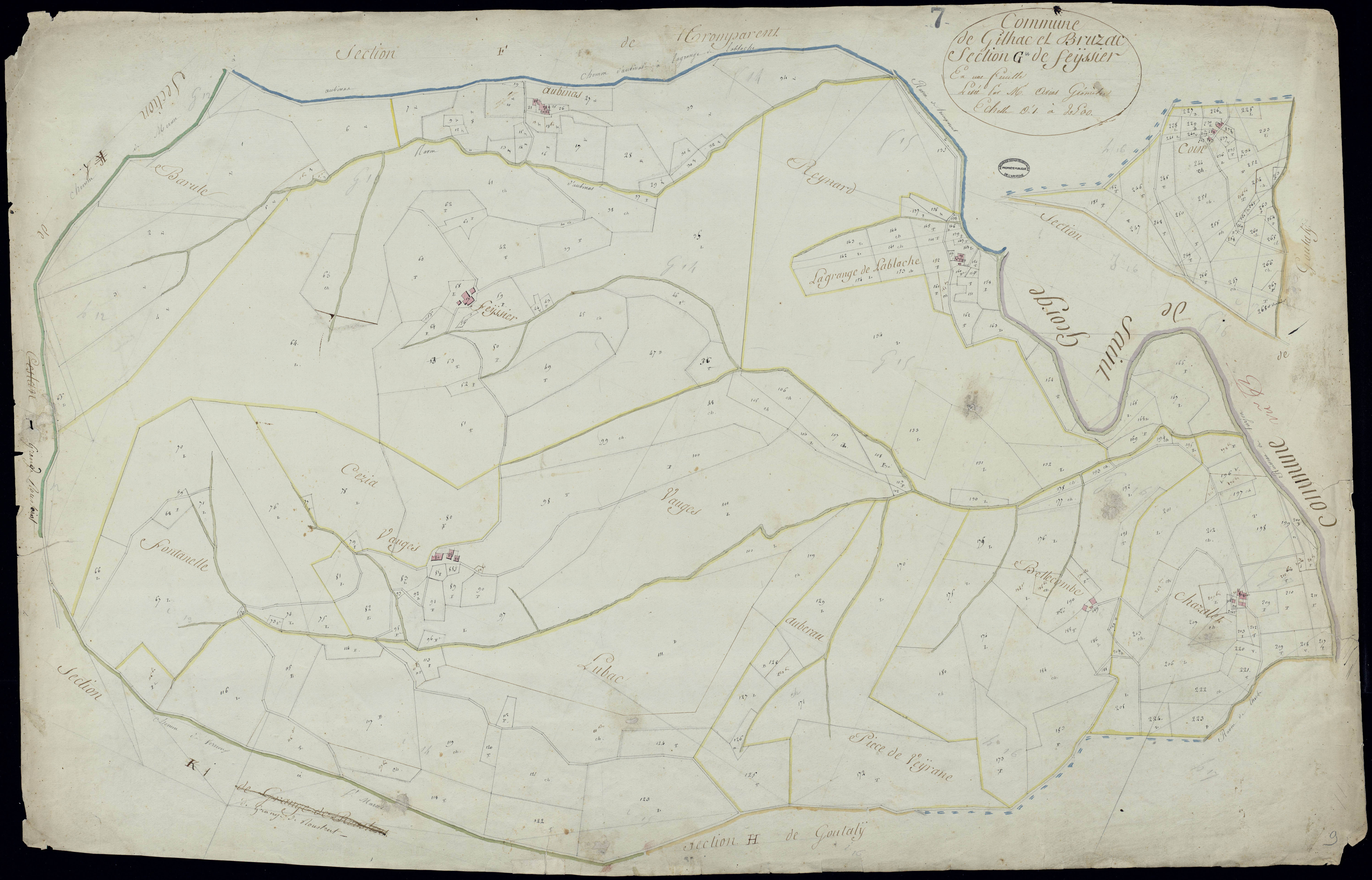 Gilhac-et-Bruzac - Section G