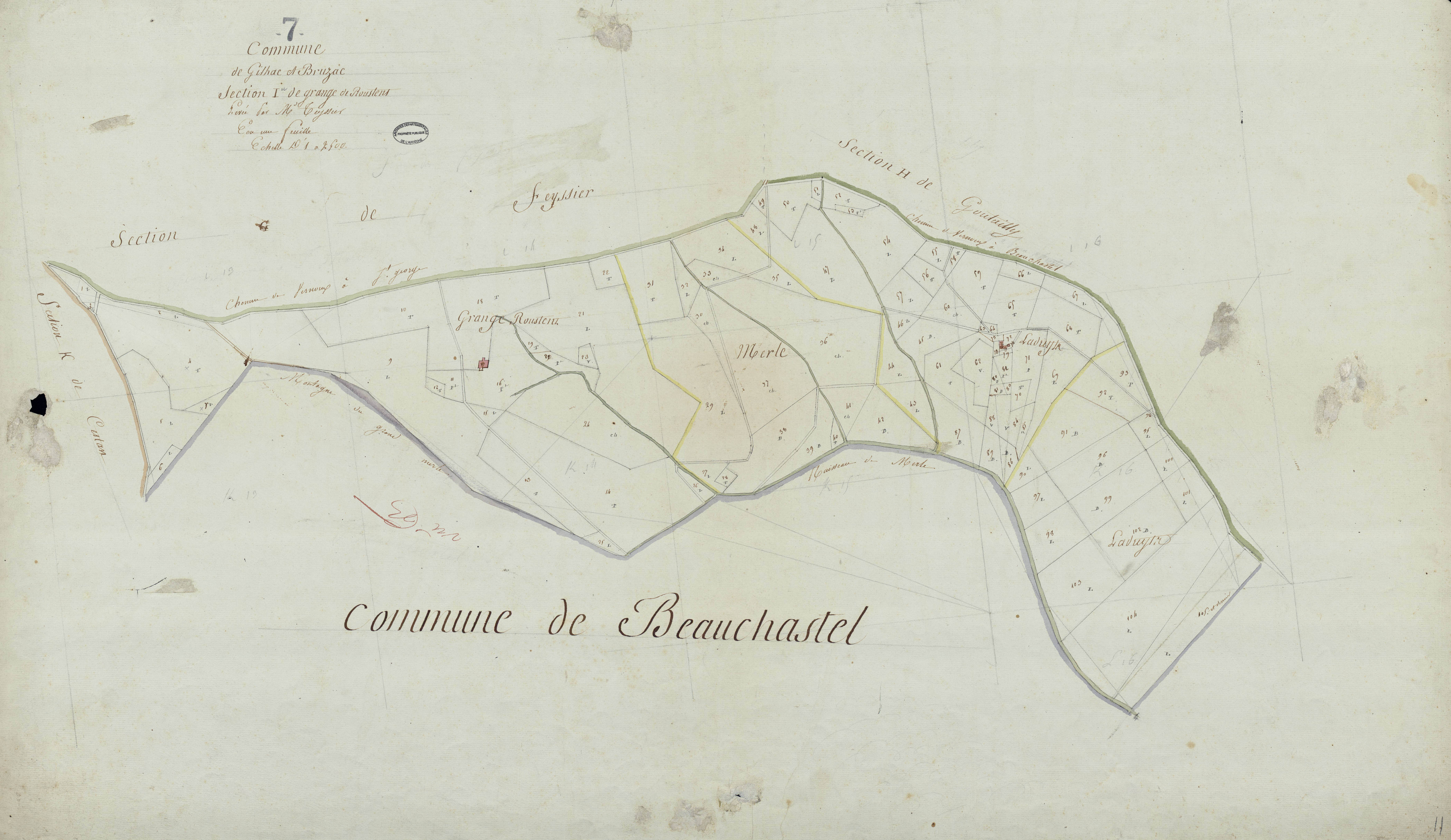 Gilhac-et-Bruzac - Section I