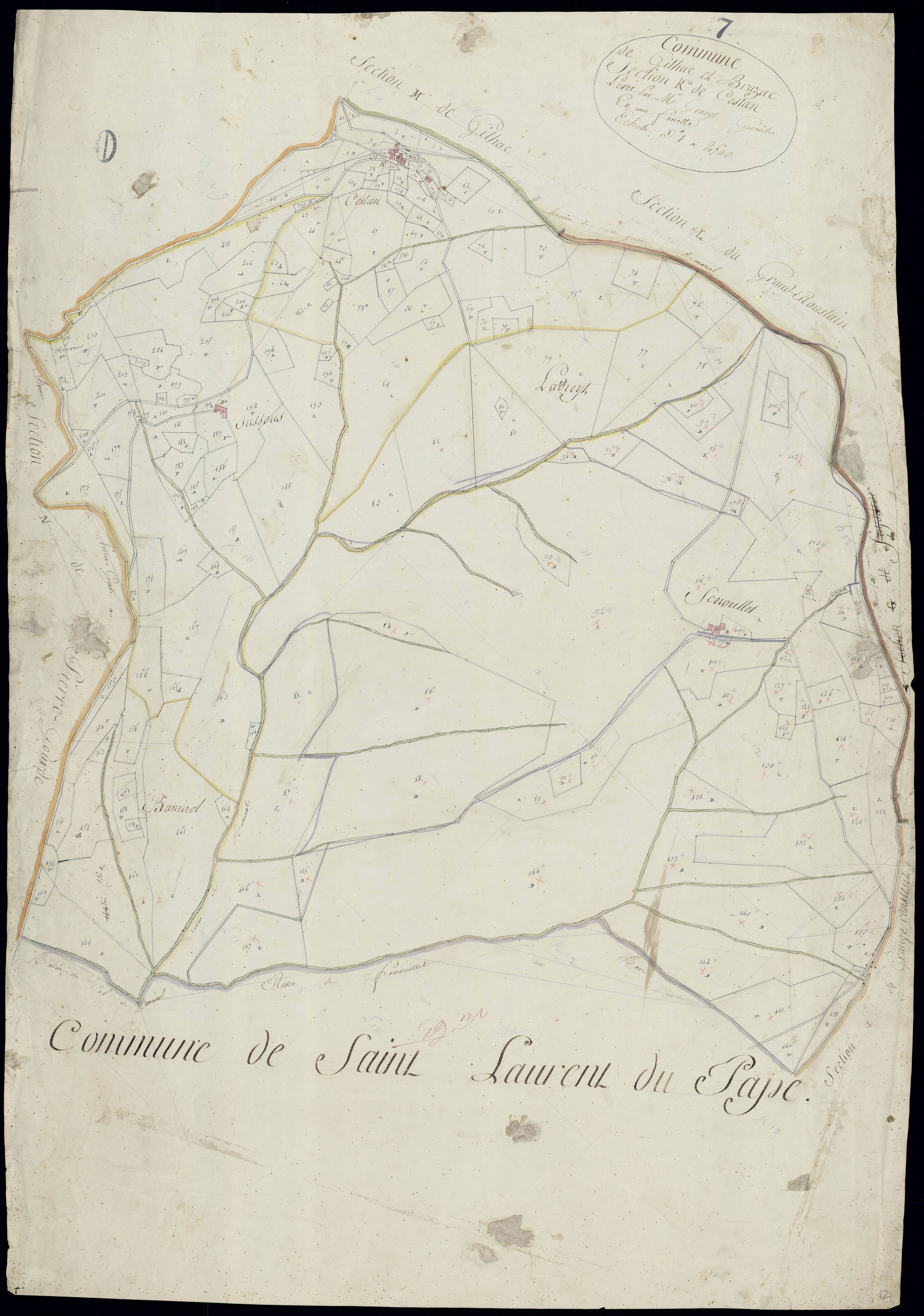 Gilhac-et-Bruzac - Section K