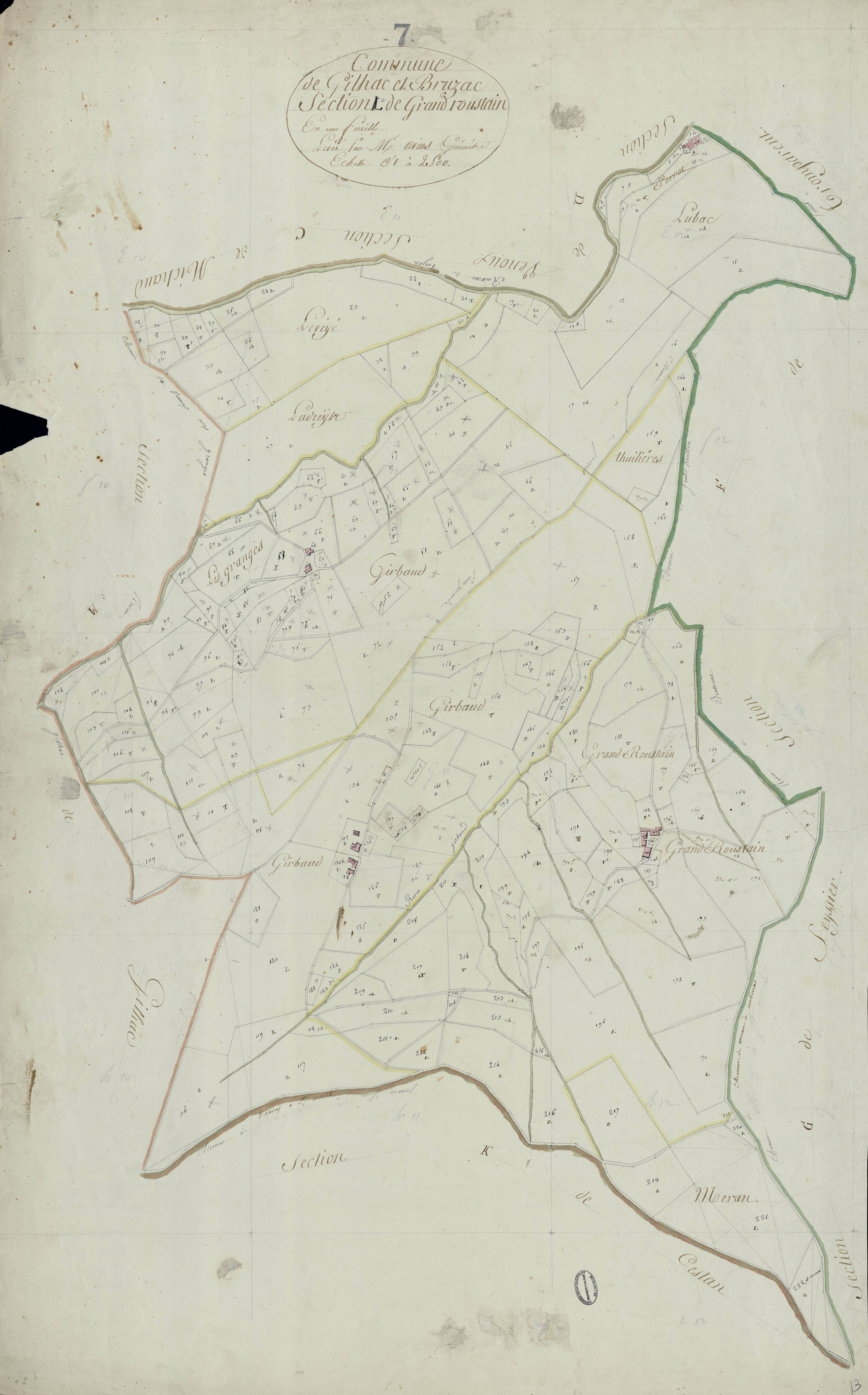 Gilhac-et-Bruzac - Section L