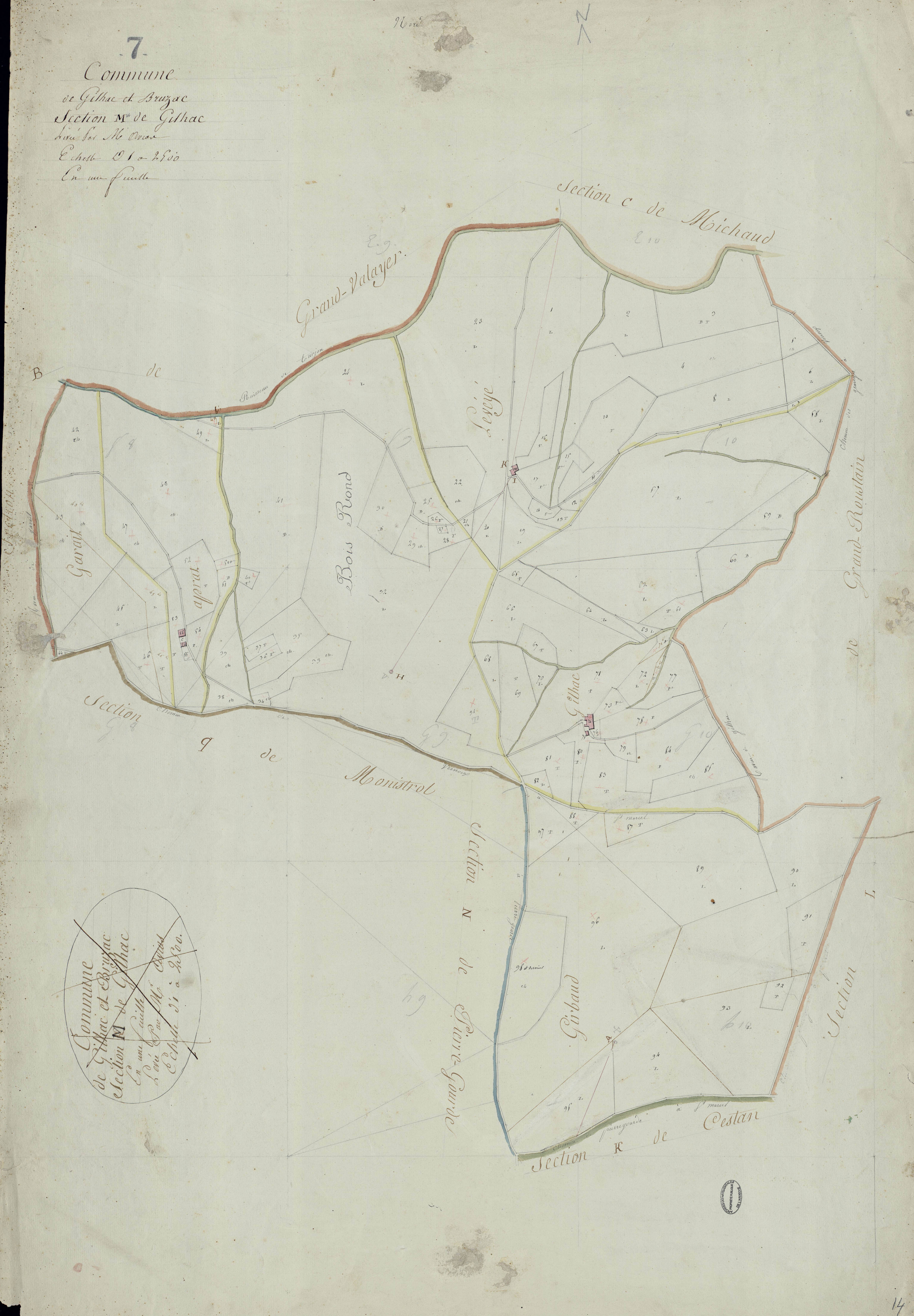 Gilhac-et-Bruzac - Section M