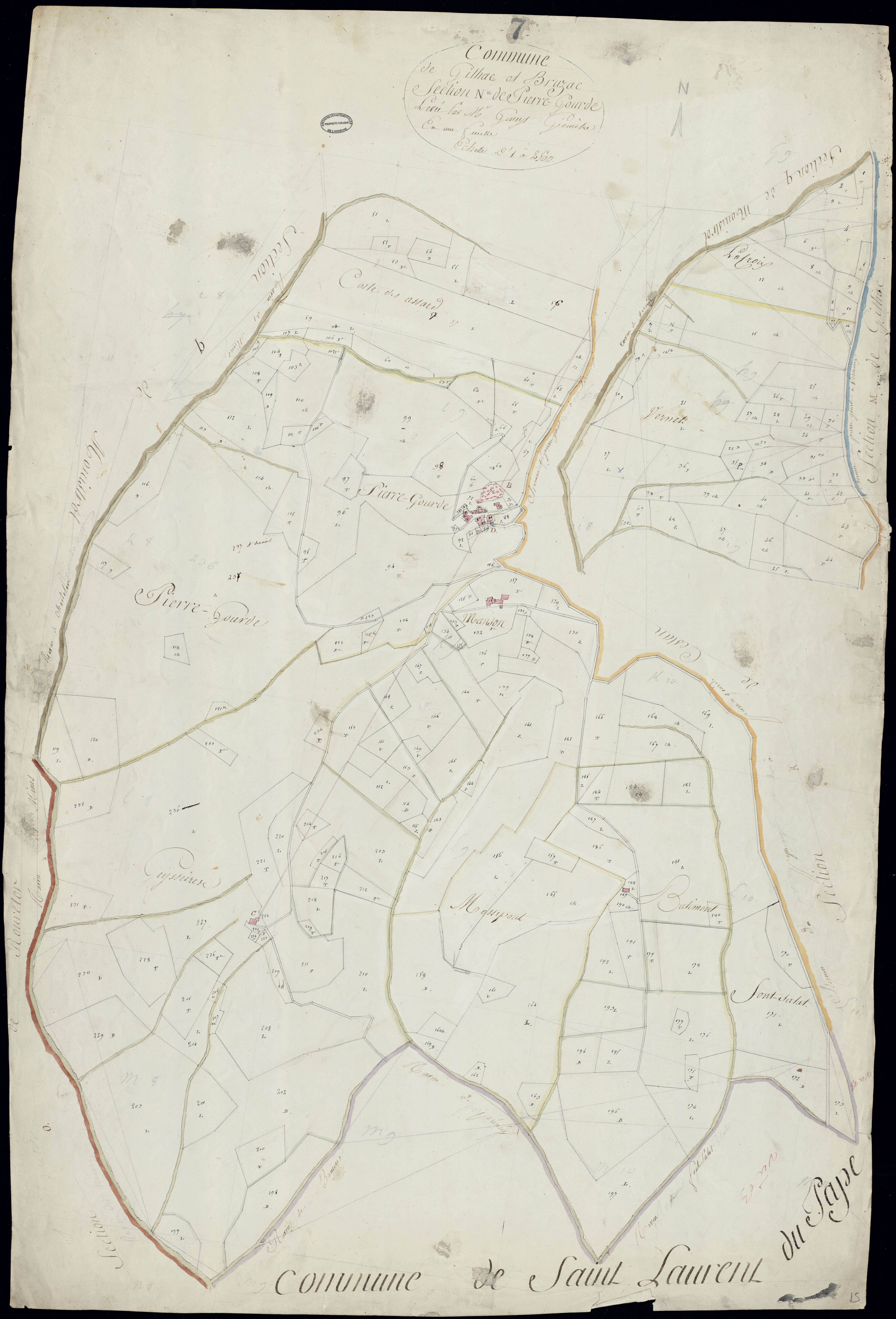 Gilhac-et-Bruzac - Section N