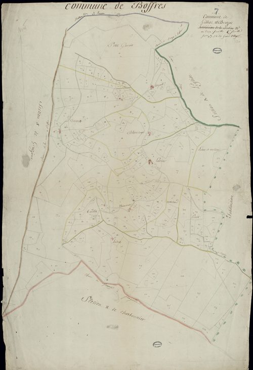 Gilhac-et-Bruzac - Section B - Feuillet 1