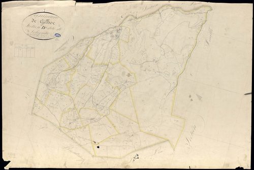 Gilhoc-sur-Ormèze - Section D - Feuillet 1