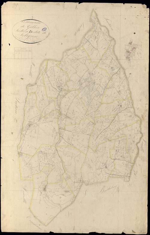 Gilhoc-sur-Ormèze - Section D - Feuillet 2
