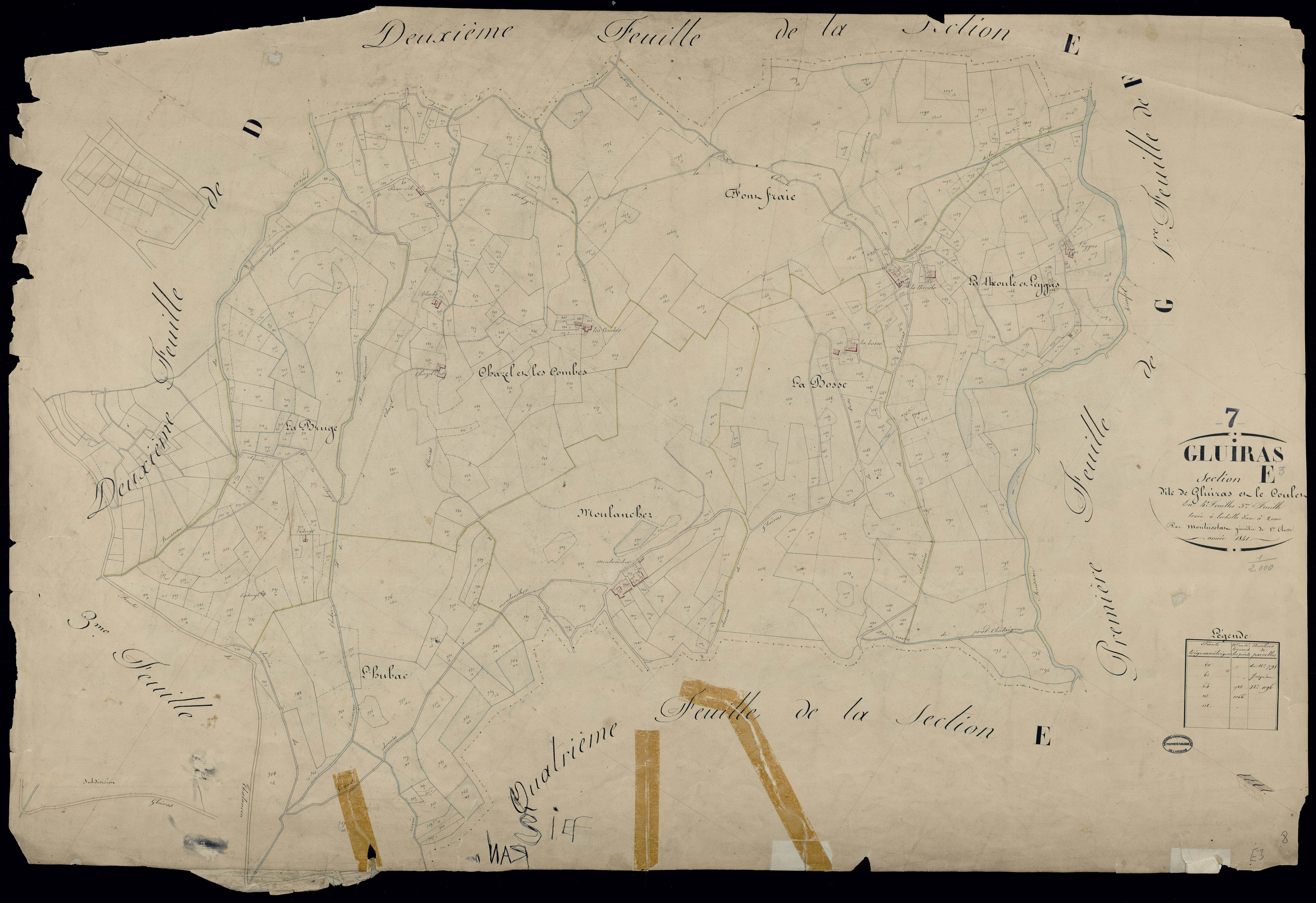 Gluiras - Section E - Feuillet 3