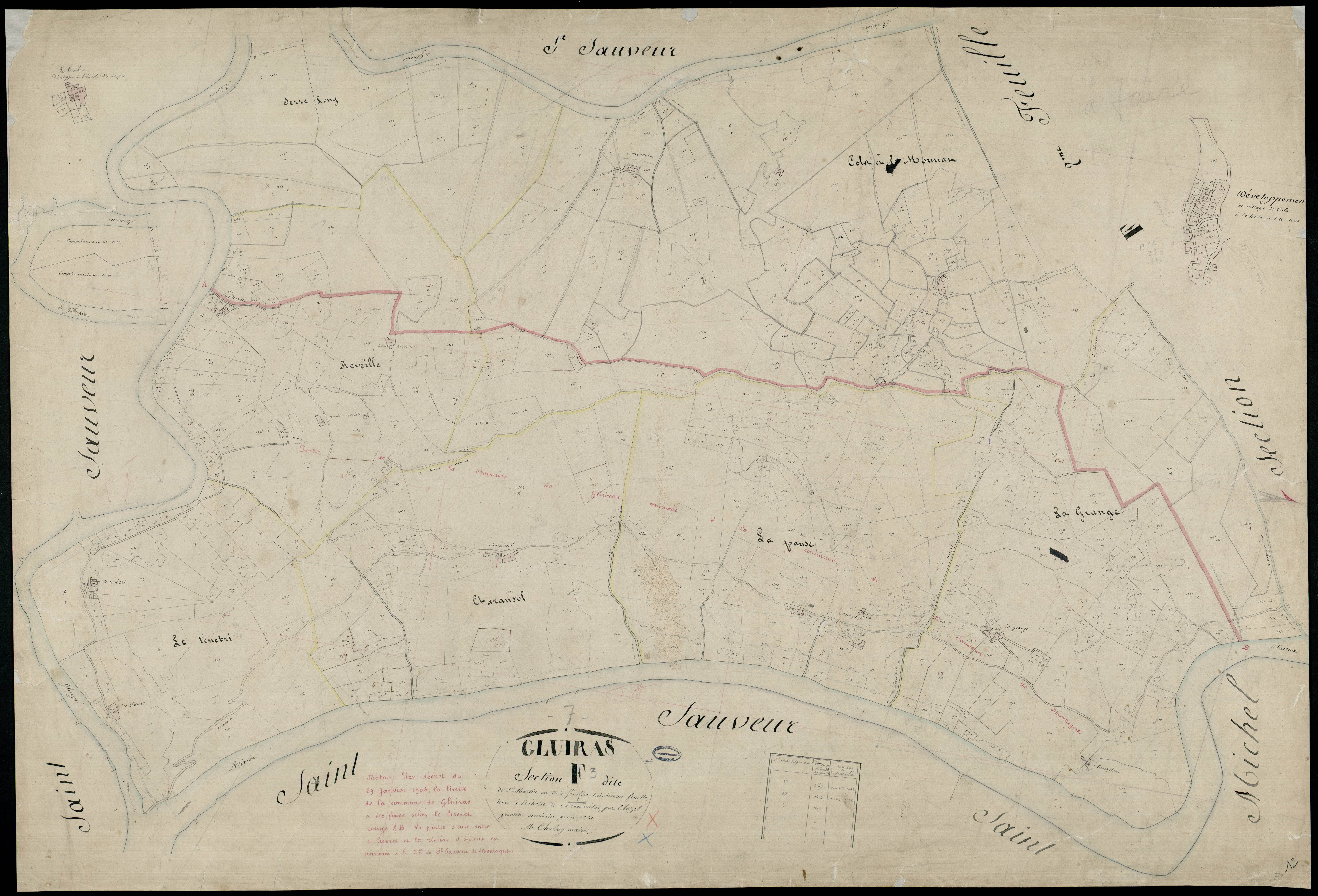 Gluiras - Section F - Feuillet 3