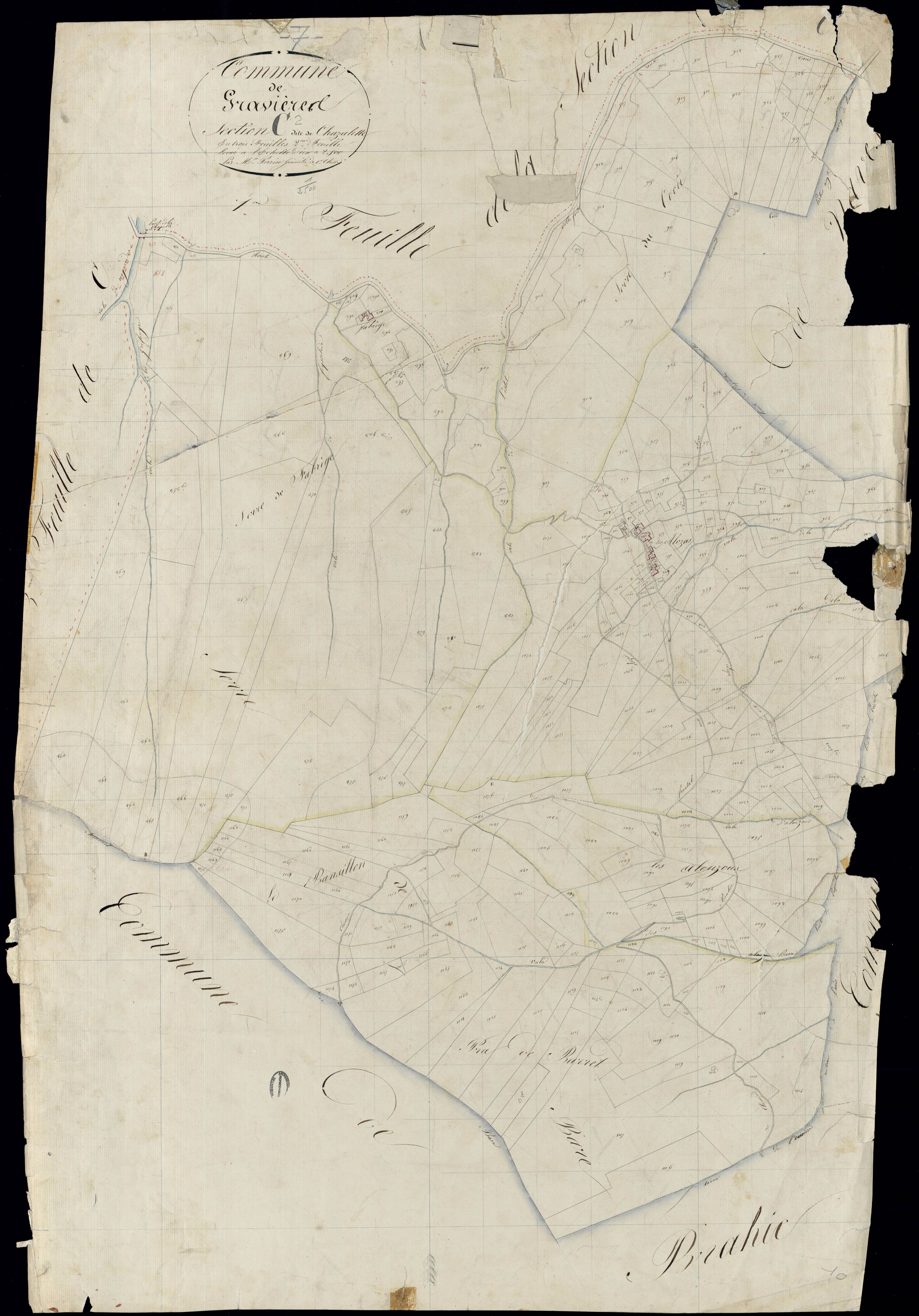 Gravières - Section C - Feuillet 2
