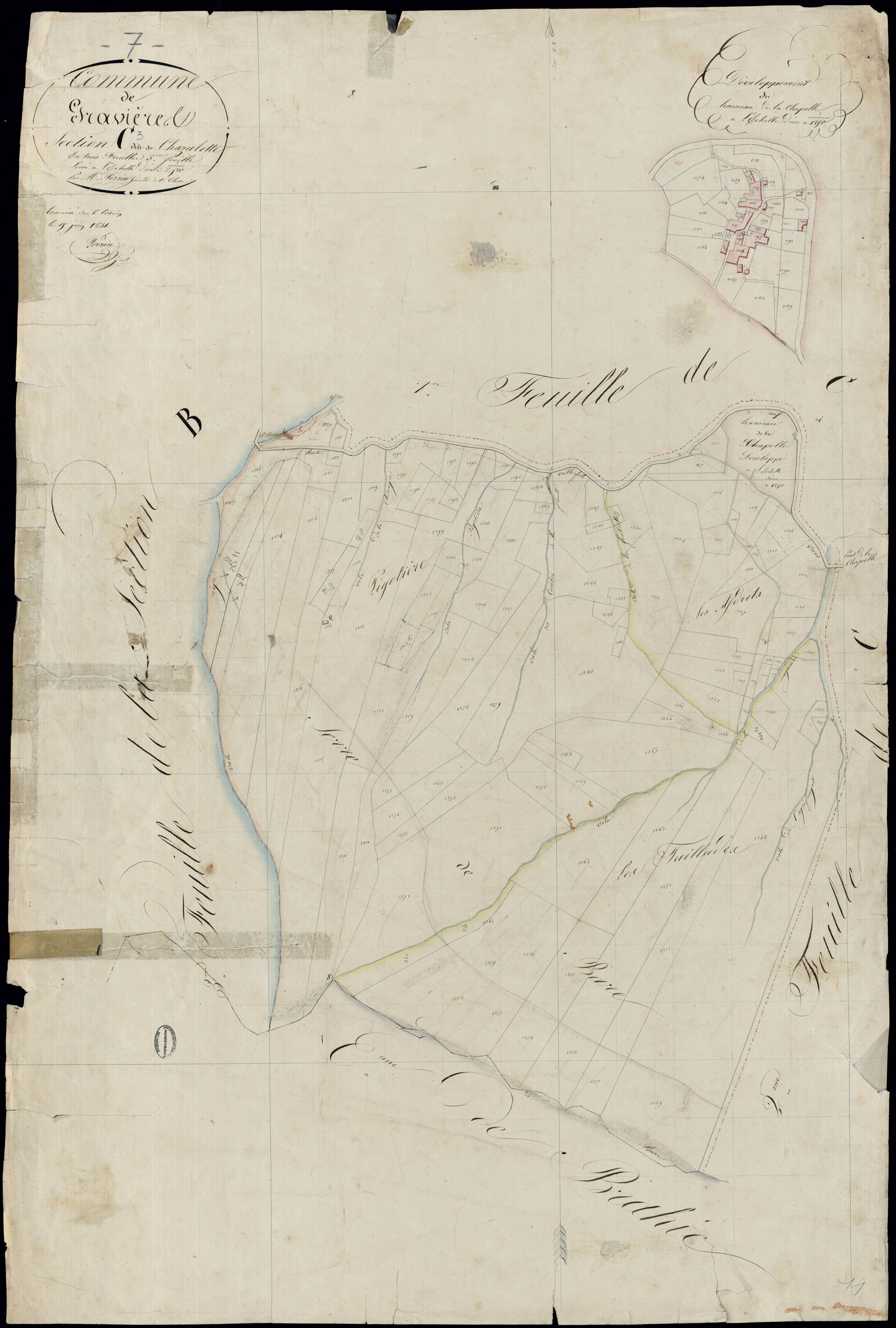 Gravières - Section C - Feuillet 3