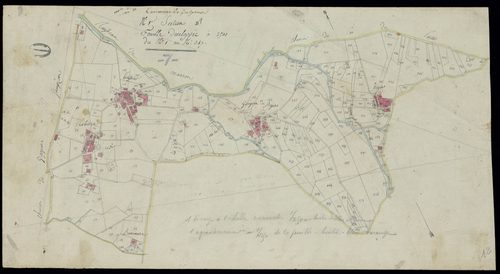 Grospierres - Section B - Feuillet 1