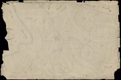 Jaujac - Section D - Feuillet 1