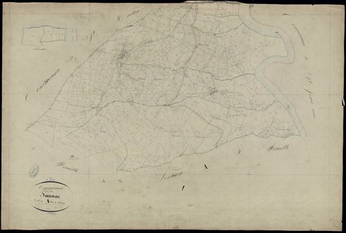 Jaunac - Section A - Feuillet 1