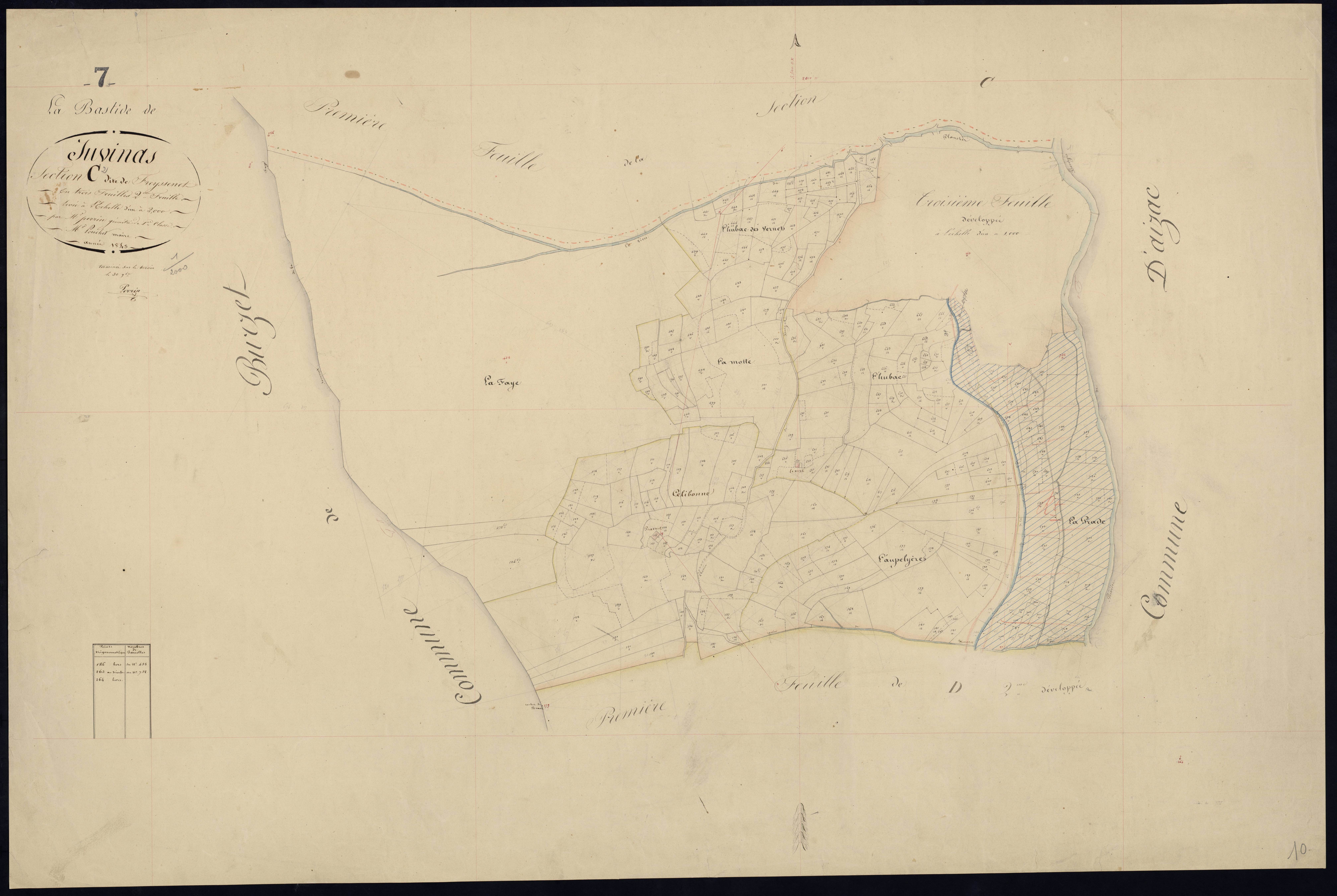Labastide-sur-Besorgues - Section C - Feuillet 2
