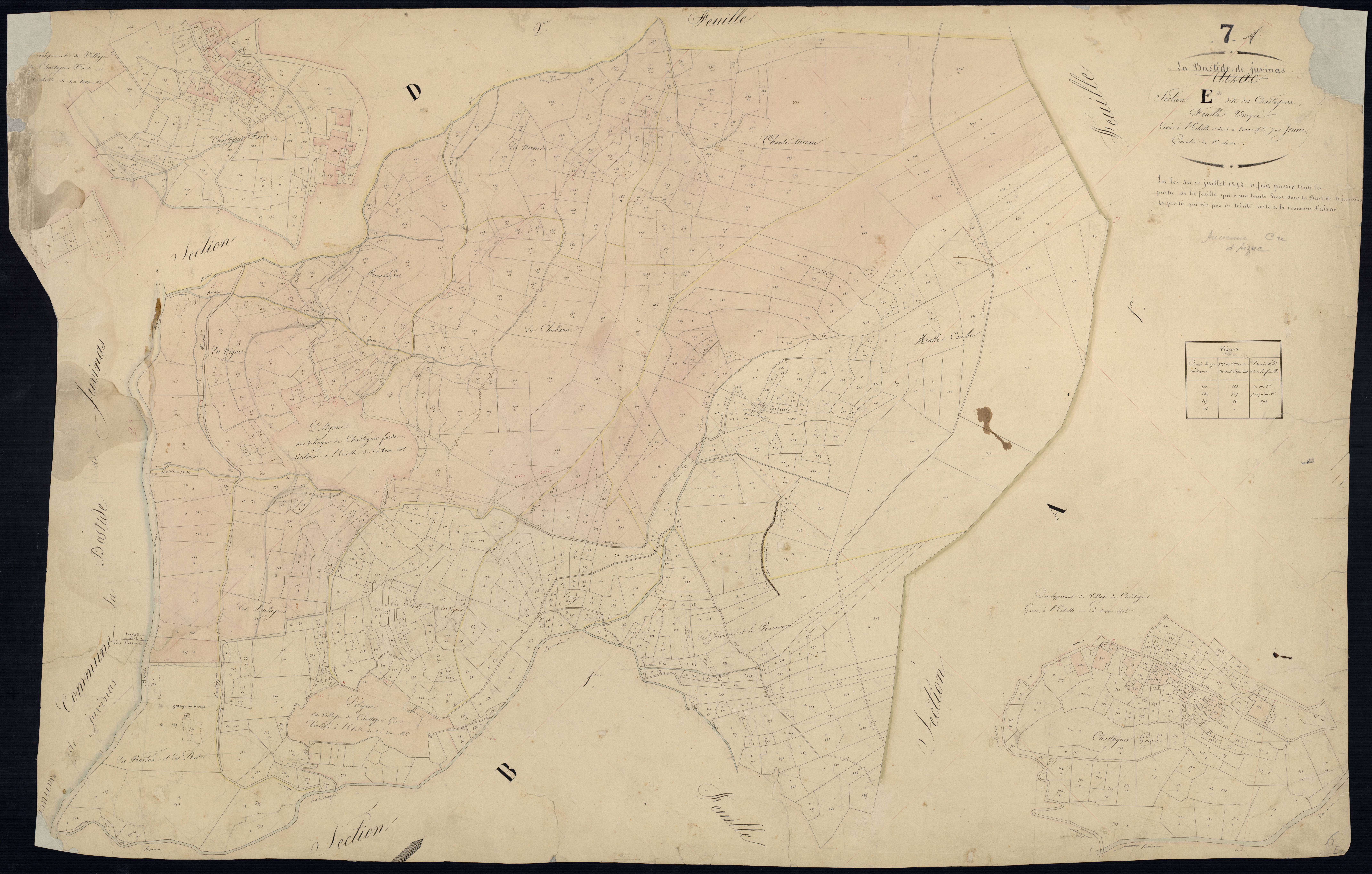 Labastide-sur-Besorgues - Section E