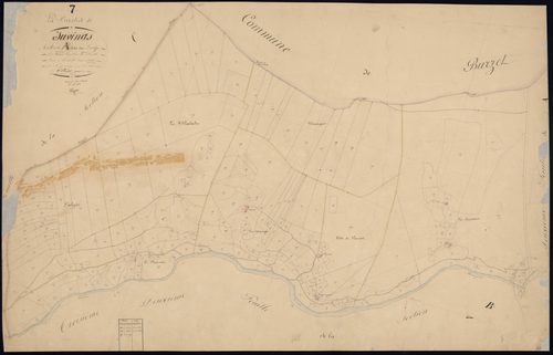 Labastide-sur-Besorgues - Section A - Feuillet 3