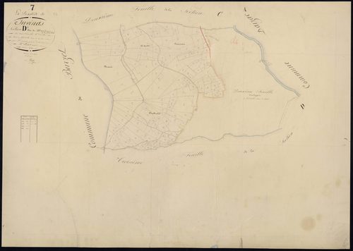 Labastide-sur-Besorgues - Section D - Feuillet 1