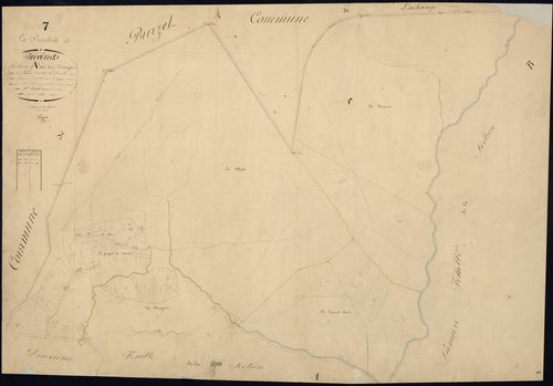 Labastide-sur-Besorgues - Section A - Feuillet 1