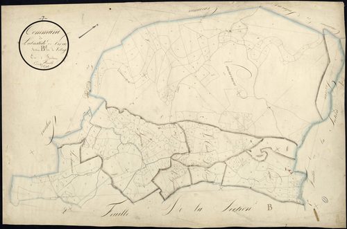 Labastide-de-Virac - Section B - Feuillet 1