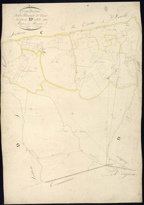 Labastide-de-Virac - Section D - Feuillet 2