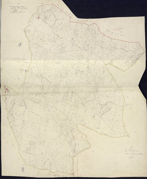 Lablachère - Section D - Feuillet 1
