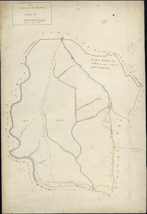 Lablachère - Section I - Feuillet 2