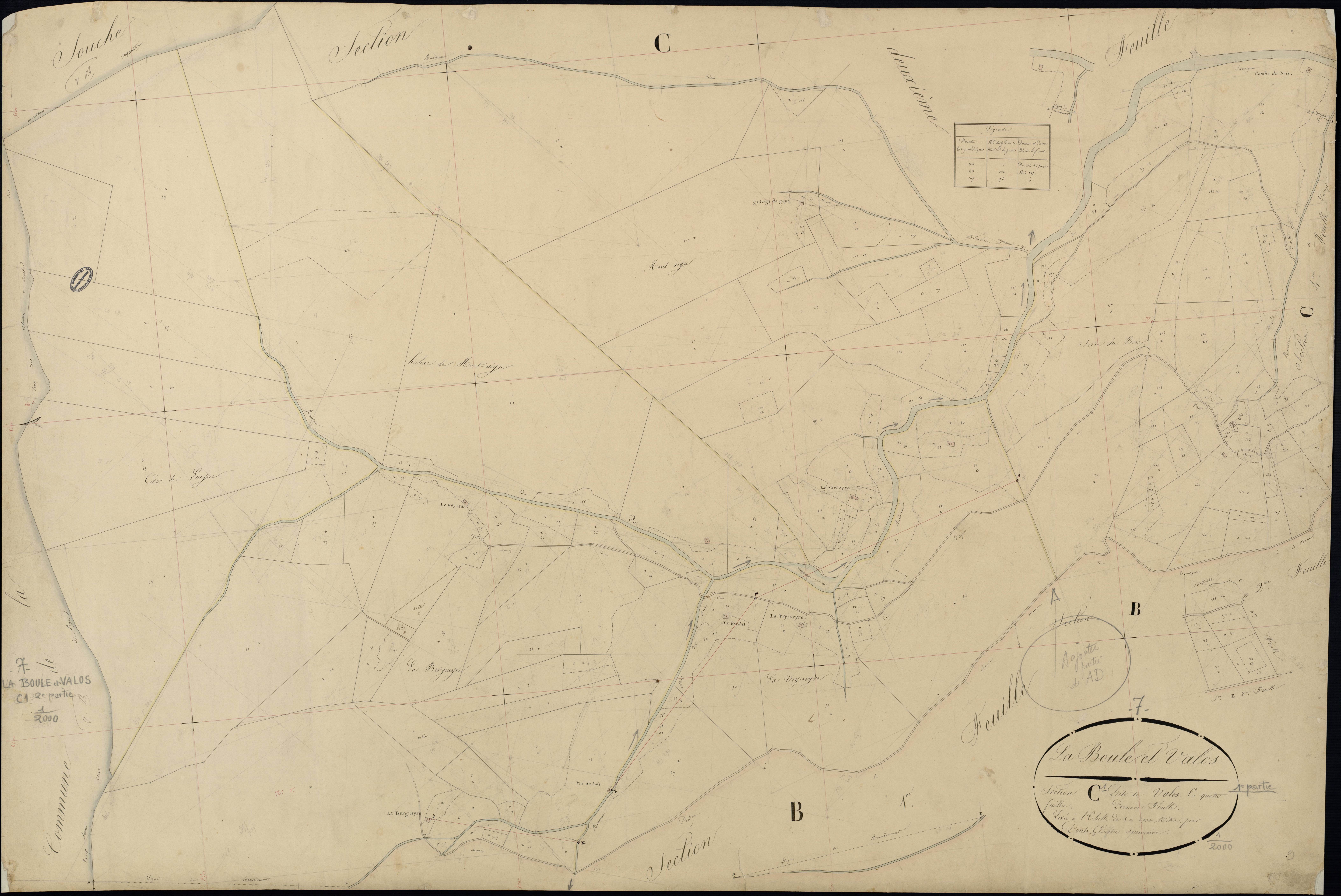 Laboule - Section C - Feuillet 1