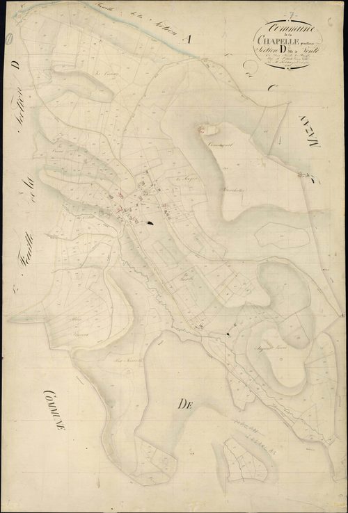 Lachapelle-Graillouse - Section D - Feuillet 2