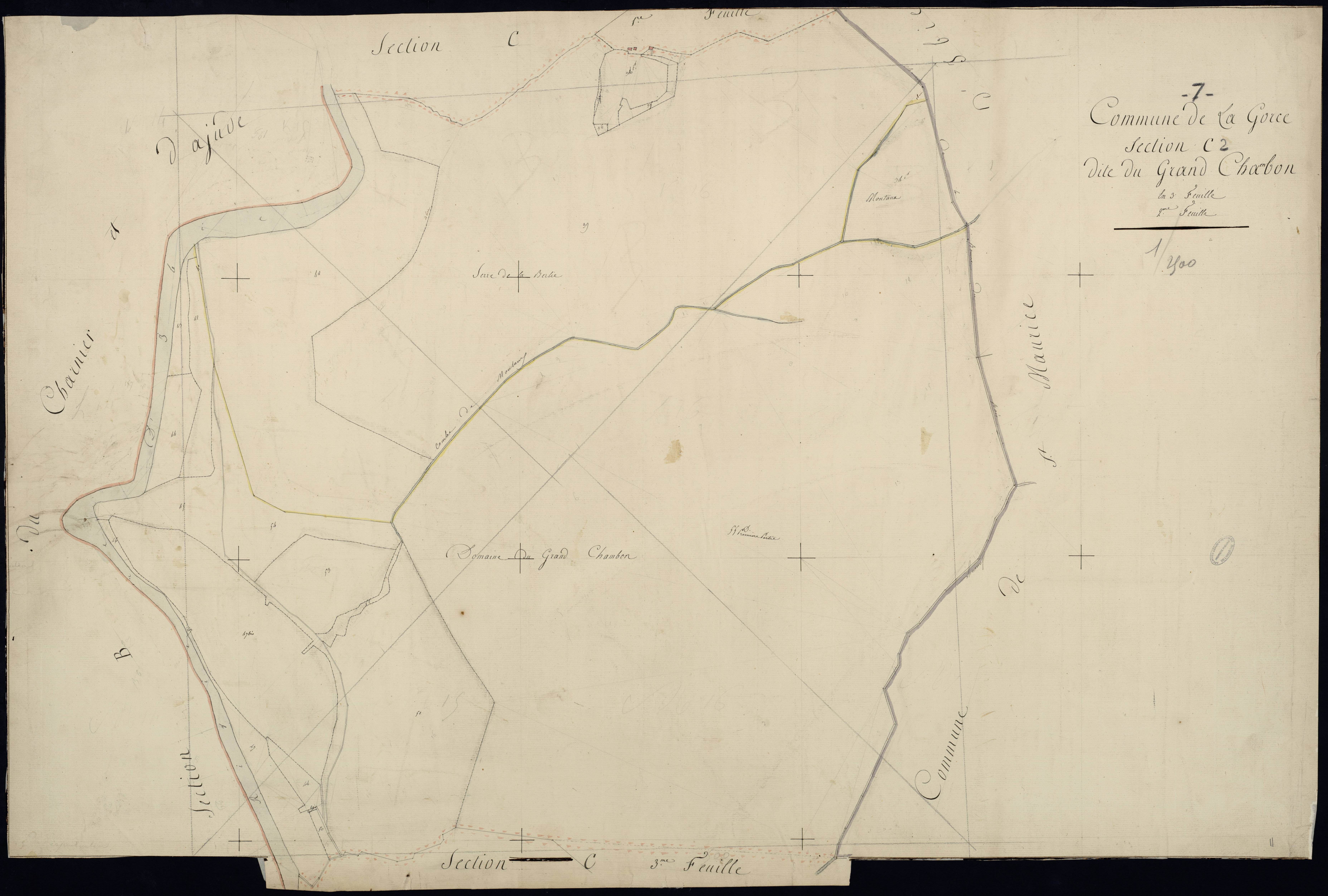 Lagorce - Section C - Feuillet 2