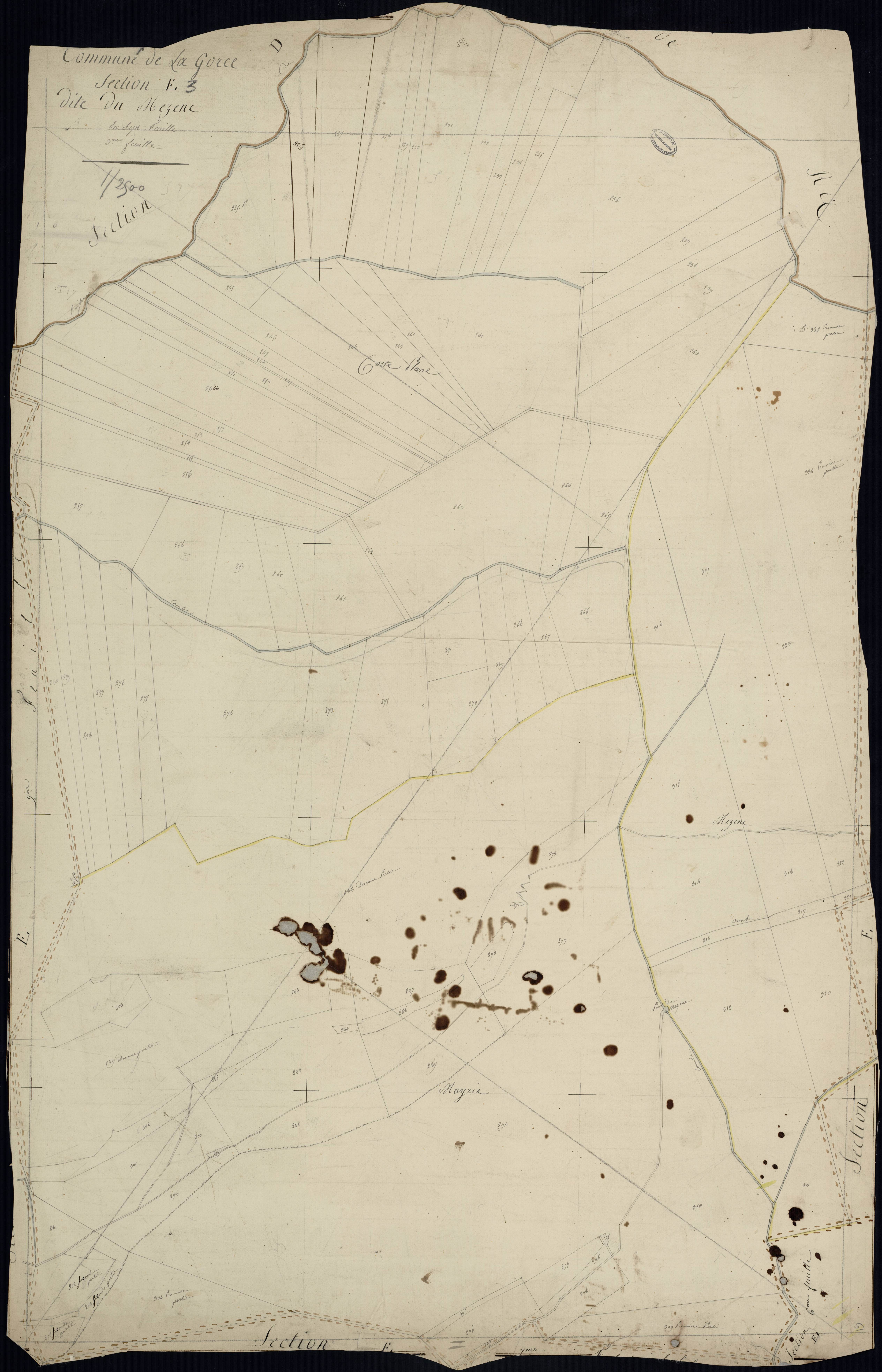 Lagorce - Section E - Feuillet 3