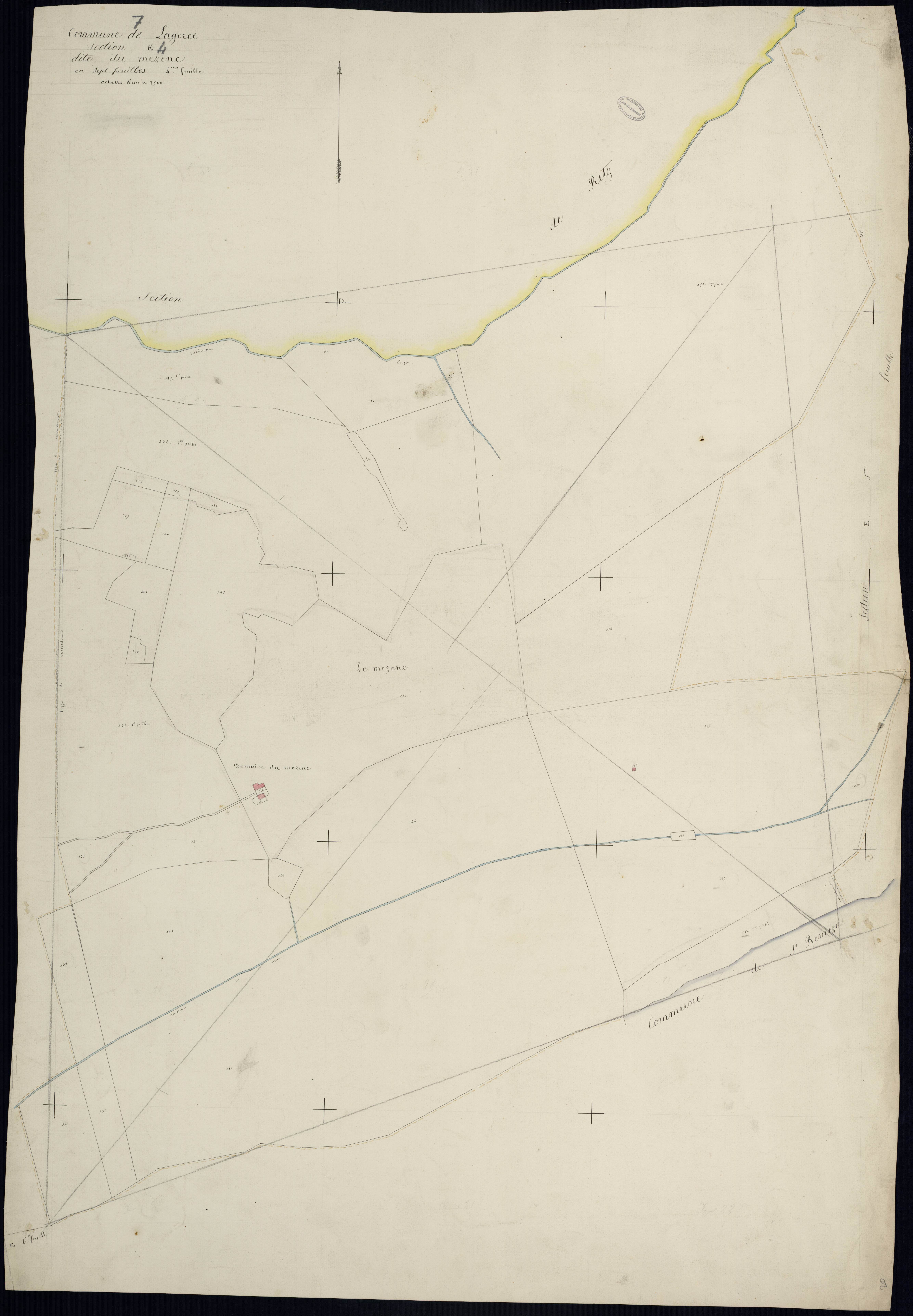 Lagorce - Section E - Feuillet 4