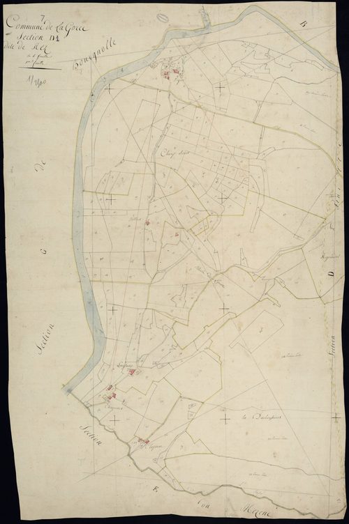 Lagorce - Section D - Feuillet 1