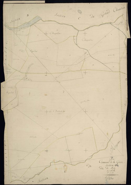 Lagorce - Section D - Feuillet 2