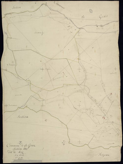 Lagorce - Section D - Feuillet 3