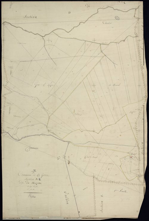 Lagorce - Section E - Feuillet 2