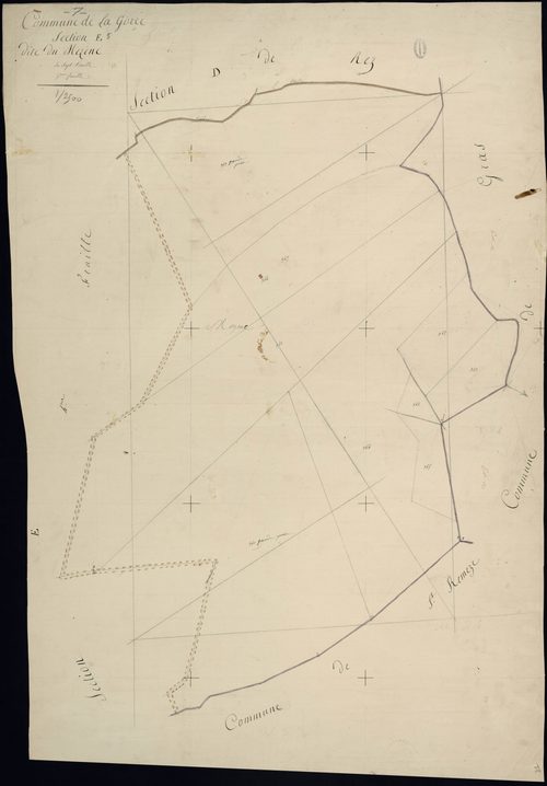 Lagorce - Section E - Feuillet 5