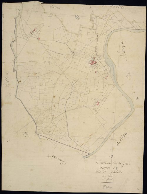 Lagorce - Section F - Feuillet 3