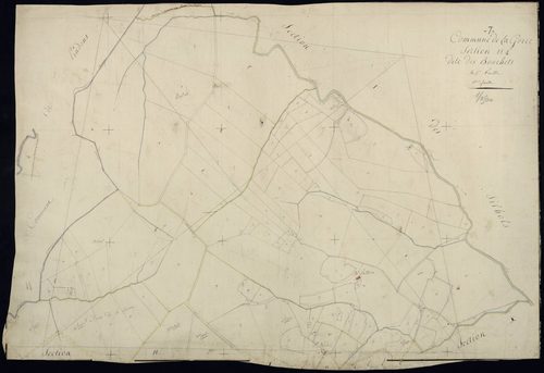 Lagorce - Section H - Feuillet 1