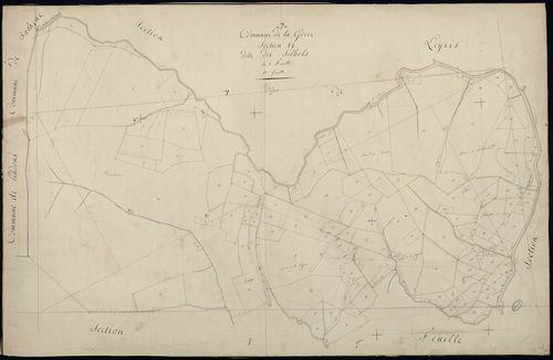 Lagorce - Section I - Feuillet 1