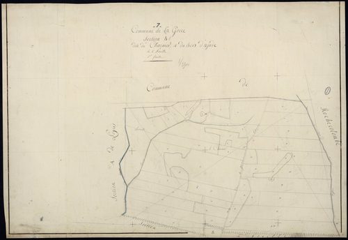 Lagorce - Section B - Feuillet 1