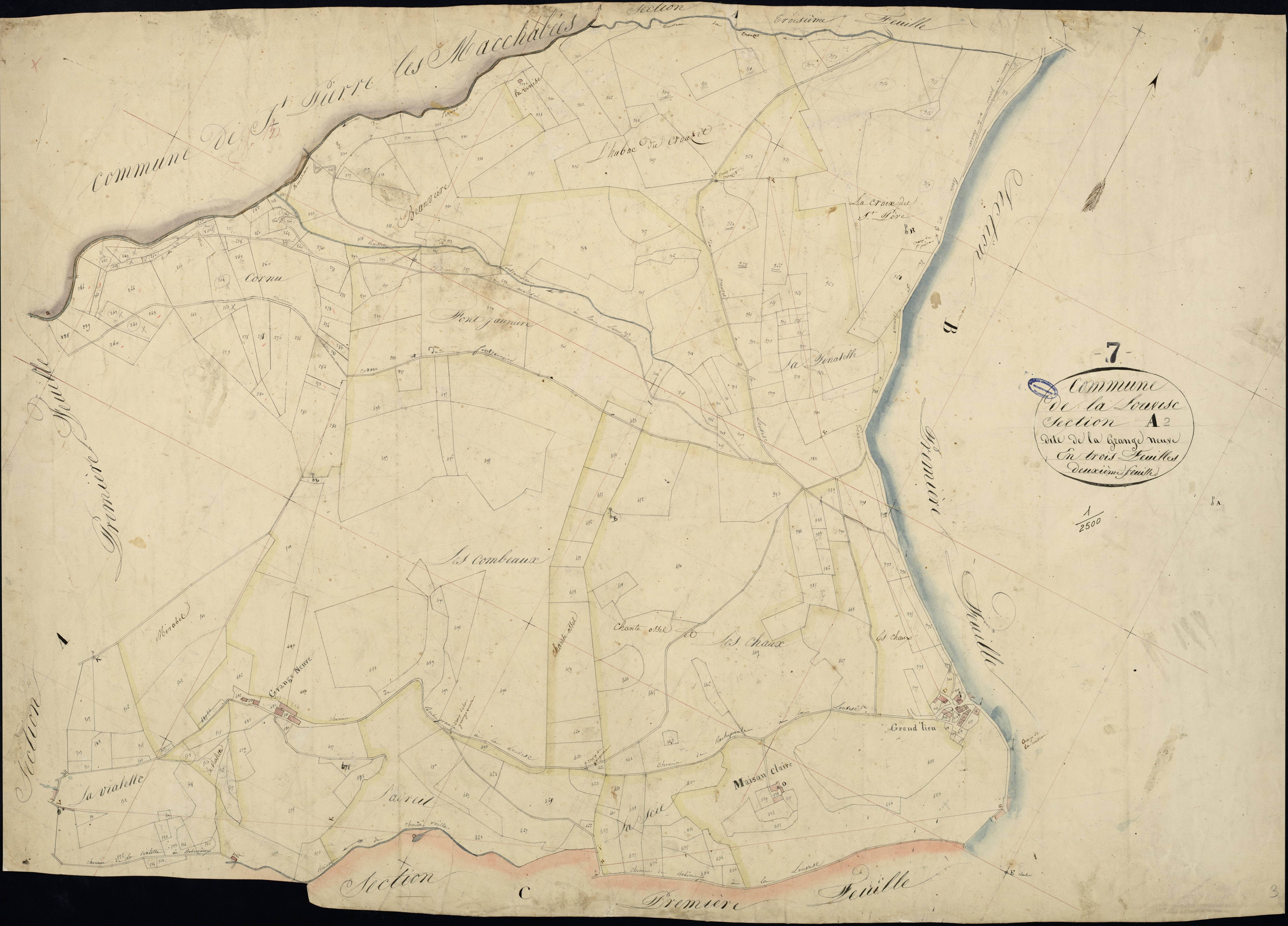 Lalouvesc - Section A - Feuillet 2