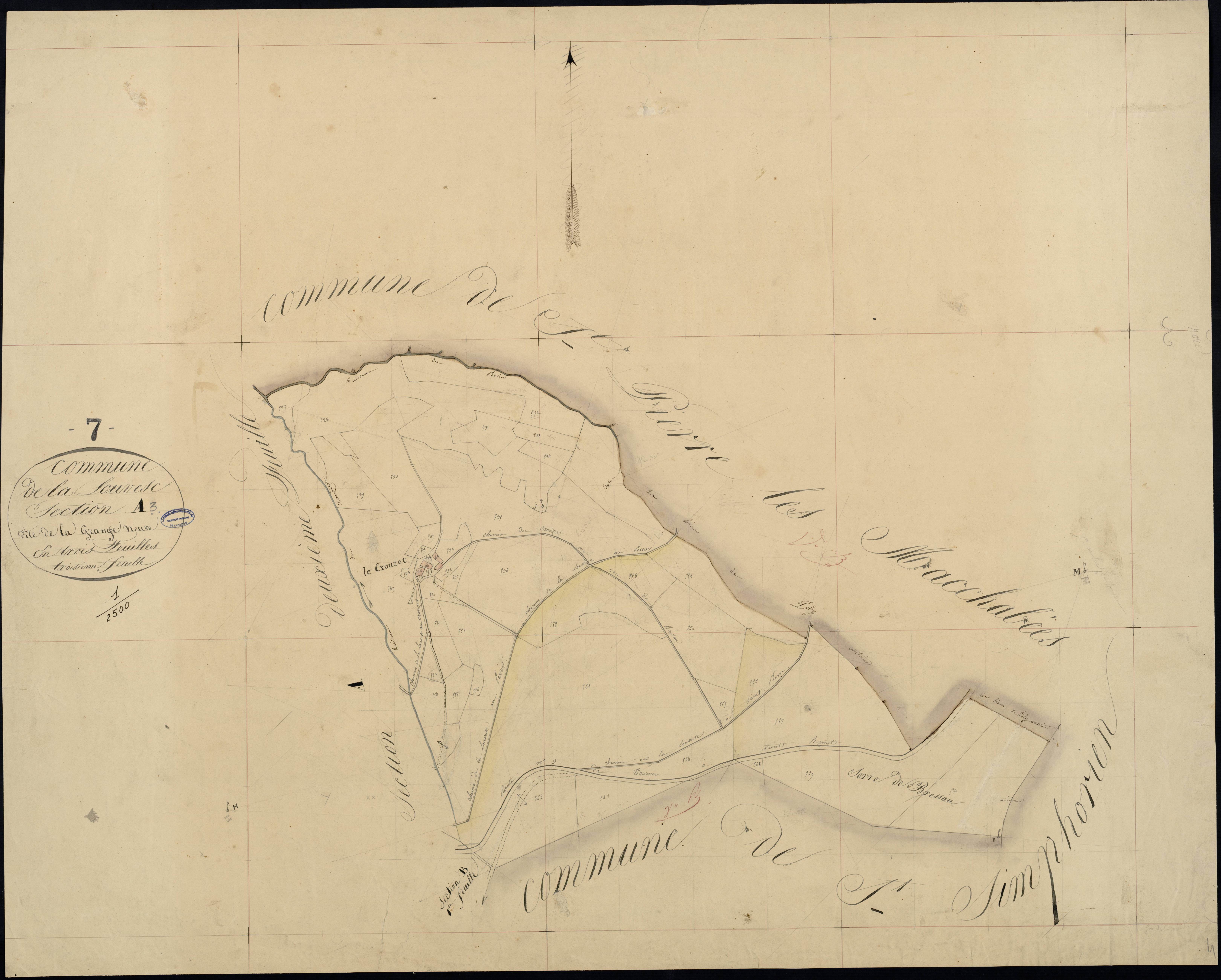 Lalouvesc - Section A - Feuillet 3