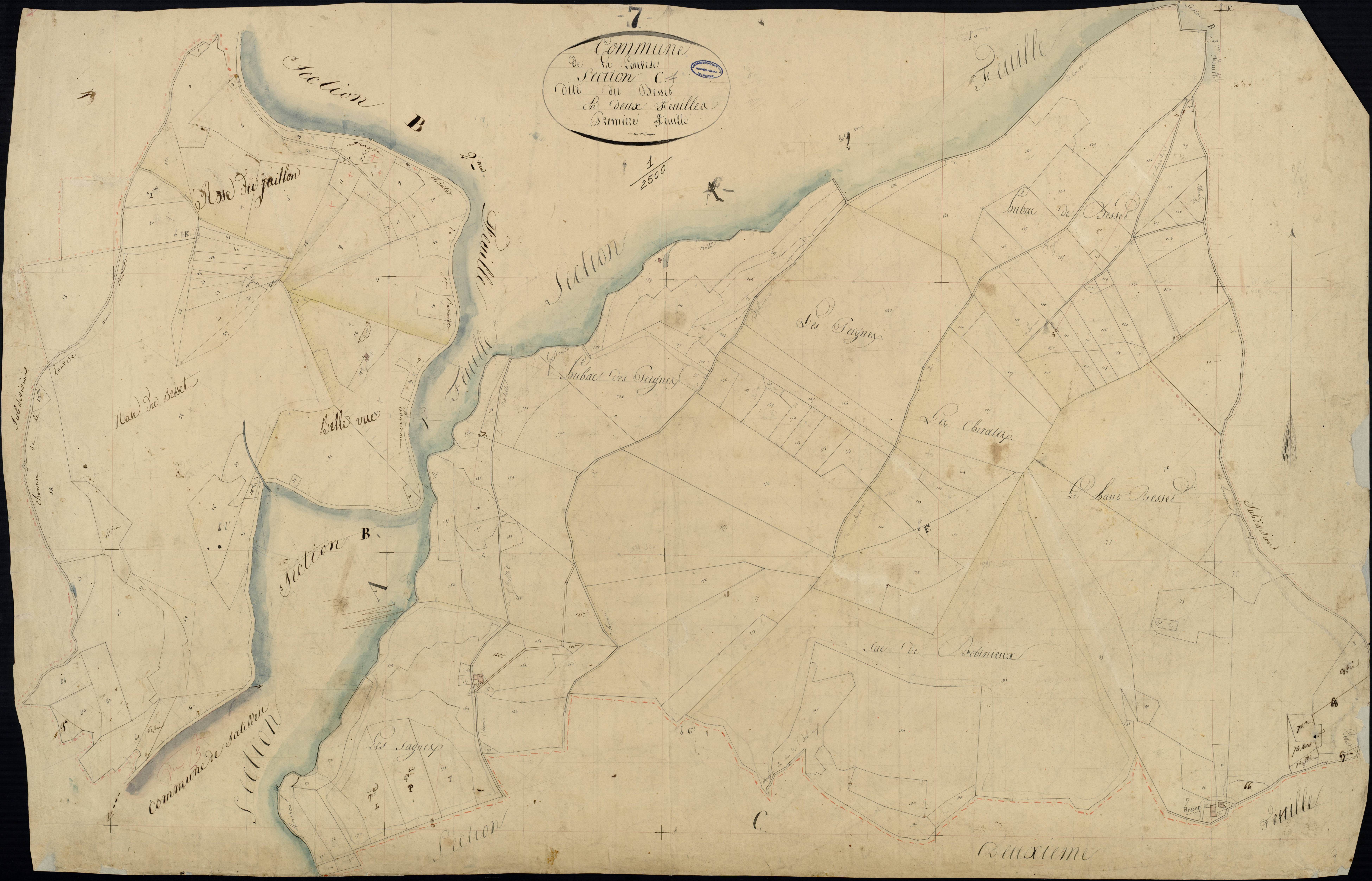 Lalouvesc - Section C - Feuillet 1